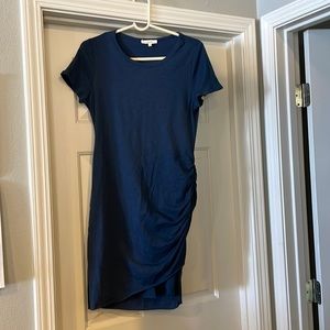 Ruched T-Shirt Dress
